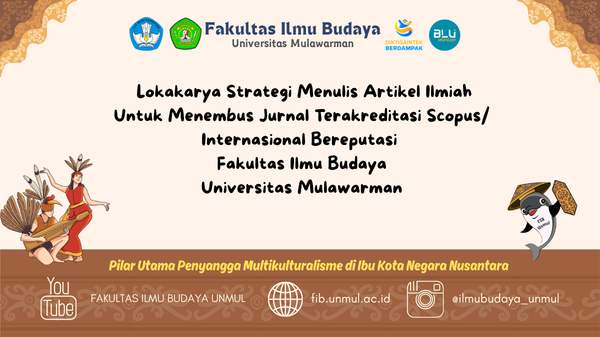 Lokakarya Strategi Menulis Artikel Ilmiah untuk Menembus Jurnal Terakreditasi Scopus / Internasional Bereputasi