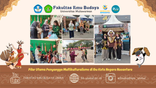 Sajikan Ragam Budaya hingga Live Music, Stan FIB Warnai Kemeriahan EXPO Dies Natalis ke-64 Unmul 