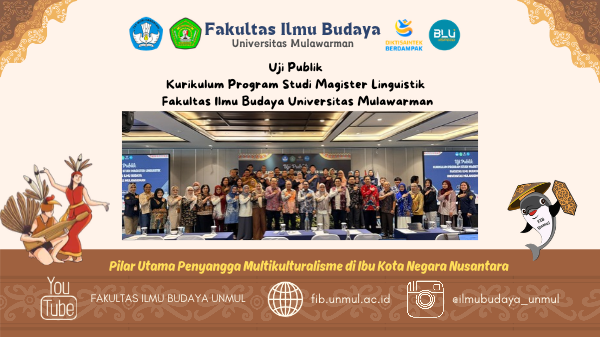 Uji Publik Kurikulum Program Studi Magister Linguistik Fakultas Ilmu Budaya Universitas Mulawarman